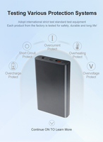 Batterie externe Mobile de grande capacité 100W 20000mAh HK2-2 pour charger tous les types de téléphones portables USB TYPE-C charge rapide