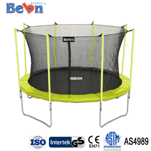 <span class=keywords><strong>Precio</strong></span> de fábrica, trampolín <span class=keywords><strong>grande</strong></span> para interiores con recinto de red de seguridad, trampolín resistente para niños para parque infantil en casa - Product Image 2