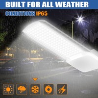 Lampadaire LED extérieur NGT haute luminosité IP65 étanche 100W 150W 200W AC pour parking public, éclairage urbain, autoroute et jardin
