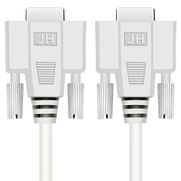 Cable Serial DB9 de 9 Pines RS232 para Monitor de Computadora, Cable de Datos para Puerto COM, Máquina de Grabado, Conexión Directa