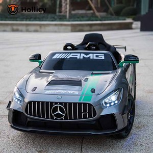 Jouet électrique en forme de voiture, pour bébés, enfants, monter sur la voiture, <span class=keywords><strong>Mercedes</strong></span> Benz GT4, 12V - Product Image 3