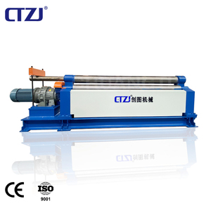 Machine à rouler les plaques mécaniques symétriques à <span class=keywords><strong>3</strong></span> rouleaux Nouvelle machine à plaques d'acier Acier inoxydable en aluminium Acier au carbone - Product Image 2