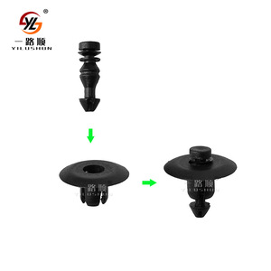 Yilushun Car <b>Door</b> Panel Clip OE0WX68XDB AAB49 Black PA66 Fastener For Chrysler 300C Bentley <b>Trim</b> Repair - Product Image 1