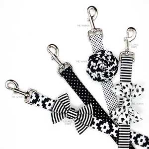 Collar de perro de lunares negros para mascotas Collares de mascotas de calidad premium Correas y arneses - Product Image 4