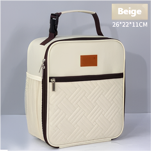 Borsa Termica Minimalista Grande Capacità Impermeabile con Chiusura Sicura e Design Facile da Pulire per Ufficio, Scuola, Picnic - Product Image 4