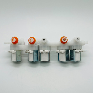 Válvula de Agua para Lavadora AjU AJU73213301, Cuerpo Blanco Gris, 5 Bobinas, DC12V, Accesorio Eléctrico - Product Image 2