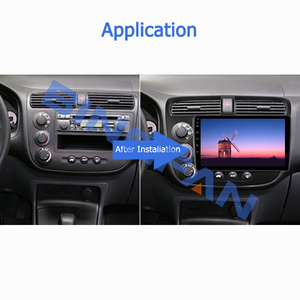 Cho Honda Civic LHD 2001 2005 xe đa phương tiện Player 9 "Android 13 xe đài phát thanh với GPS wifi obd2 DAB + âm thanh video - Product Image 6