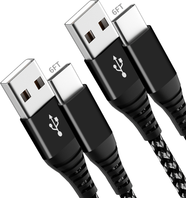 Oem Factory Braided Usb C Cable Fast Charging 1M 2M Customize Usb Type C Cable