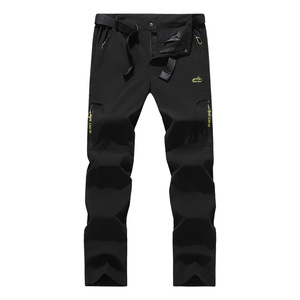 Pantalon de randonnée pour homme, séchage rapide, léger, respirant, élastique, vert militaire - Product Image 2