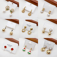 Anting-anting gantung baja tahan karat bertema liburan trendi XUPING untuk pernikahan dan pesta, grosir langsung dari pabrik perhiasan wanita.