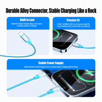 Câble de charge rapide USB-C PD 240W 6A pour transfert de données pour téléphone portable IOS, tablette, ordinateur portable - Nylon tressé arc-en-ciel 1,5 m 4 couleurs