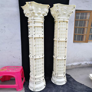 <span class=keywords><strong>Moule</strong></span> en <span class=keywords><strong>béton</strong></span> de colonne de pilier romain capital <span class=keywords><strong>rond</strong></span> en plastique durable - Product Image 4