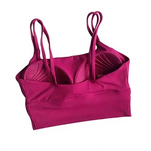 Soutien-gorge de sport grande taille pour femme de haute qualité, 80 % nylon, 20 % élasthanne, respirant, pour la gym, le fitness et l'entraînement, soutien-gorge de compression fabriqué au Pakistan - Product Image 1