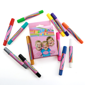 Juego de Crayones de Pintura Facial y Corporal GP de 12 Colores, No Tóxicos, Borrables, a Base de Agua, Lavables, para Niños, para Dibujar y Maquillarse - Product Image 5
