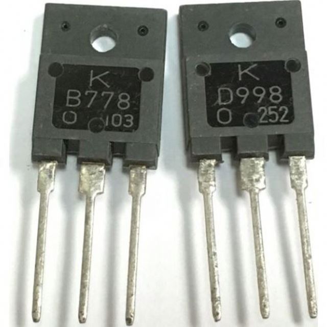 Shenzhen 2Sb778 2Sd998 Transistor B778 D998