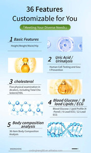 Estación <span class=keywords><strong>de</strong></span> Chequeo <span class=keywords><strong>de</strong></span> Salud Multifuncional DHM-T200 para Centros <span class=keywords><strong>de</strong></span> Salud - Product Image 4