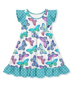 Vestidos de Verano para Niñas al por Mayor, Vestidos de Algodón con Dibujos Animados, Disponibles en Stock, Envío Inmediato - Product Image 6