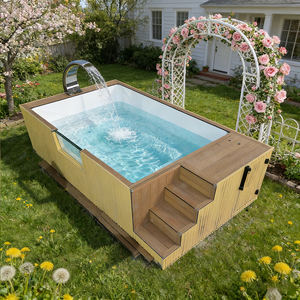 Piscina prefabricada profesional de fibra de vidrio, piscina enterrada de fibra de vidrio. - Product Image 3