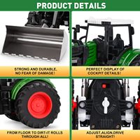 Jouets de tracteur agricole télécommandés DWI 2,4 GHz, jouets de tracteur agricole télécommandés, meilleurs cadeaux pour les enfants