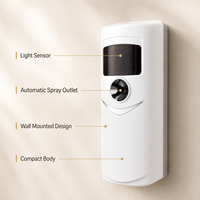 Diffuseur automatique de parfum d'ambiance pour hôtel, distributeur de parfum mural, machine de pulvérisation pour salle de bain et toilettes, soin de l'air ambiant