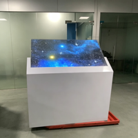 Afficheur numérique OLED personnalisable de 55 pouces, résolution 1920x1080, écran transparent pour la publicité dans les centres commerciaux, les métros