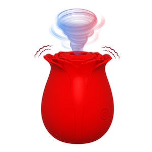 Saugen Zunge lecken Vagina Pussy G-Punkt patentierte Rose Vibrator Sexspielzeug - Product Image 1