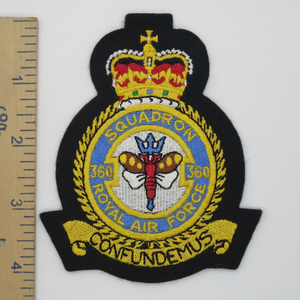 Écussons brodés à la machine Royal Air Force pour les escadrilles RAF - Product Image 1