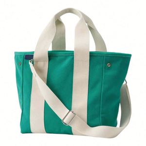 Sac à main personnalisé pour femme, sac de travail quotidien, sac fourre-tout en toile personnalisé avec logo imprimé sur mesure - Product Image 4