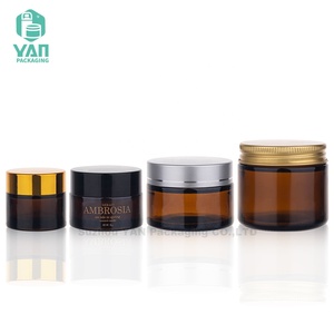 Yan Bao Bì Biểu Tượng Tùy Chỉnh Nhãn Nhỏ 10G 15G 30G 50G Hổ Phách Lọ Thủy Tinh Với Nhựa Vít Cap Cho Nến Mỹ Phẩm Các Loại Kem - Product Image 6