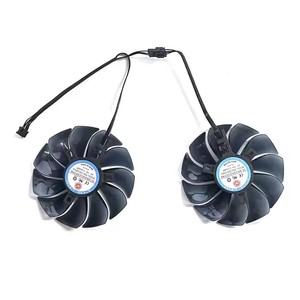 Ventilador de Repuesto para Tarjeta Gráfica Sapphire PULSE <span class=keywords><strong>AMD</strong></span> Radeon RX 6500 XT, FDC10H12S9-C FDC9015U12S 85MM 4PIN <span class=keywords><strong>RX6650XT</strong></span> GPU - Product Image 3