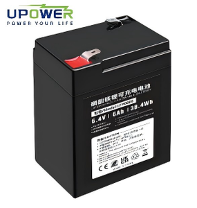 ULi anpassbare 6,4 V 6Ah LiFePO4 Lithium-Ionen-Semi-Solid-State-Batterie pack 6000 Zyklen für Golf wagen Solar Energy E-Bike RV - Product Image 2