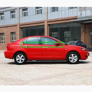 Cinta de ventana de vidrio para puerta exterior, accesorios de coche para <span class=keywords><strong>Mazda</strong></span> <span class=keywords><strong>3</strong></span> 2004-2008 <span class=keywords><strong>BK</strong></span> <span class=keywords><strong>Sedan</strong></span>, 4 puertas, no para 5 puertas - Product Image 6
