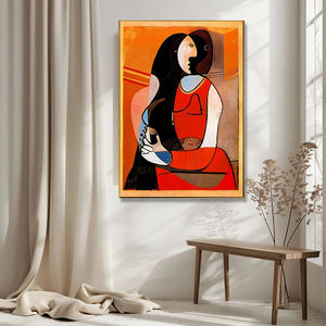 Décoration d'intérieur, ligne d'expression, figure, art mural classique, reproduction, peinture à la main, célèbre peinture de <span class=keywords><strong>Picasso</strong></span> - Product Image 2