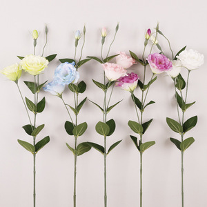 Tige d'Eustoma artificielle Lisianthus, plante au toucher naturel pour <span class=keywords><strong>bouquet</strong></span> <span class=keywords><strong>de</strong></span> mariage, décoration <span class=keywords><strong>de</strong></span> table, jardin, centre <span class=keywords><strong>de</strong></span> table <span class=keywords><strong>de</strong></span> fête, vente en gros - Product Image 4
