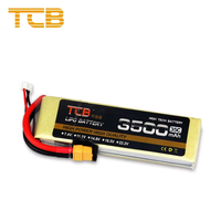 بطارية ليثيوم بوليمر 3500-6000 مللي أمبير في الساعة 35C 3S/4S/6S 22.2 فولت معتمدة من CE/RoHS للطائرات والسيارات التي يتم التحكم بها عن بعد وطائرات FPV بدون طيار
