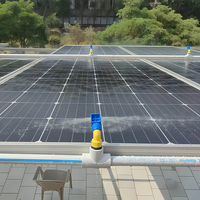 Sistema de rociadores de limpieza de paneles solares completamente automático con boquilla de material pesado Tee Huke