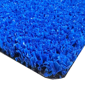 <span class=keywords><strong>Gazon</strong></span> artificiel Fibrillated 12mm couleur bleue pour terrain de padel - Product Image 1