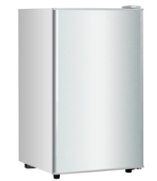 BC-90 90 litres cosmétique maison hôtel vertical petit réfrigérateur mini réfrigérateur design rétro avec réfrigérateur congélateur pour la maison et l'hôtel
