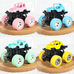 Coche de Acrobacias Profesional 4x4 de Inercia - Vehículo Todoterreno con Ruedas Grandes - Coche de Juguete de Plástico Resistente a Escala 1:5 para Niños Pequeños - Product Image 1