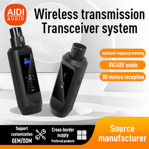 Sistema Inalámbrico Aidi W3, Transmisor y Receptor Inalámbrico para Micrófono de Mano, Afinación de Sonido de Instrumentos, Batería de Plástico de 1000 mAh - Product Image 2