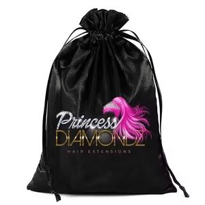 Bolsas de Satén Negras Personalizadas con Logotipo Impreso, Bolsas de Seda Suave para Sombreros, Bolsas de Lujo con Cordón para Zapatos, Ropa Interior y Accesorios - Product Image 5