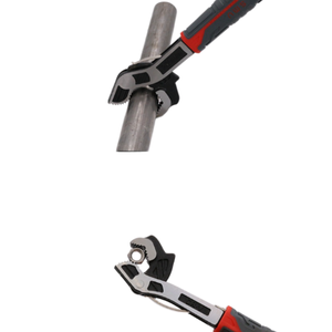 Clé à molette autobloquante réglable rapidement, clé universelle multifonctionnelle, design antidérapant dentelé, ouverture large, réparation domestique - Product Image 4