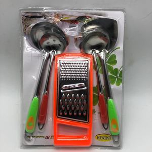 热销家用多功能厨房用品瓜刨五件套勺铲 - Product Image 2