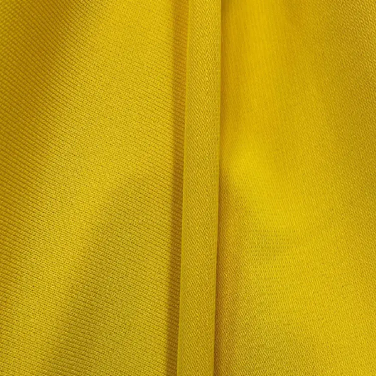 China Fabriek Stretch Single Jersey Stof Polyester Spandex Geverfde Stof Gebreide Stof Voor Yoga