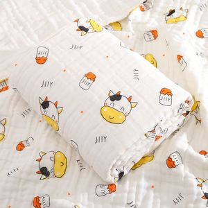 Cotton Muslin <b>Swaddle</b> Blanket <b>Newborn</b> Baby Cotton Baby Blanket Super Soft 110*110cm - Product Image 2