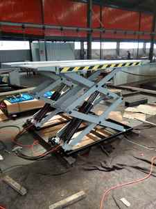 Gunting angkat mobil, gunting ganda 3500kg angkat kendaraan bekas - Product Image 6