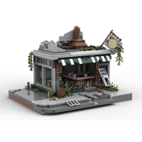 Bloques de Construcción Industriales Postapocalípticos Personalizados, Modelo de Ladrillos en Miniatura, OEM ODM, Bloques de Construcción Personalizados, Juguete de Construcción DIY