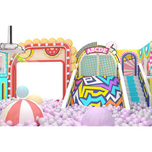 Perlengkapan Taman Bermain Anak Indoor Luckyplay, Set Permainan Lunak untuk Pesta Anak, Desain Khusus Komersial - Product Image 3