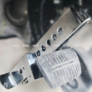 Verrouillage universel de pédale de <span class=keywords><strong>frein</strong></span> automatique en acier inoxydable, outil de sécurité pour accélérateur d'<span class=keywords><strong>embrayage</strong></span> et d'accélérateur de <span class=keywords><strong>voiture</strong></span>, pièces automobiles antivol - Product Image 3