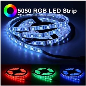 Striscia <span class=keywords><strong>LED</strong></span> 12V 5050 2835 60 LEDs/m luce <span class=keywords><strong>flessibile</strong></span> RGB/bianco/caldo bianco/blu/verde/rosso strisce luci <span class=keywords><strong>LED</strong></span> 5 m/lotto - Product Image 2